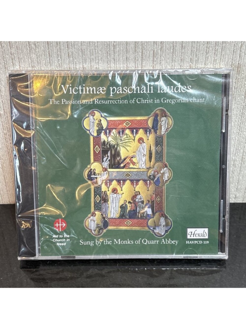 Monks Quarr Abbey CD Gregorian Chant Victimae Paschali Laudes CHRIST Has Risen